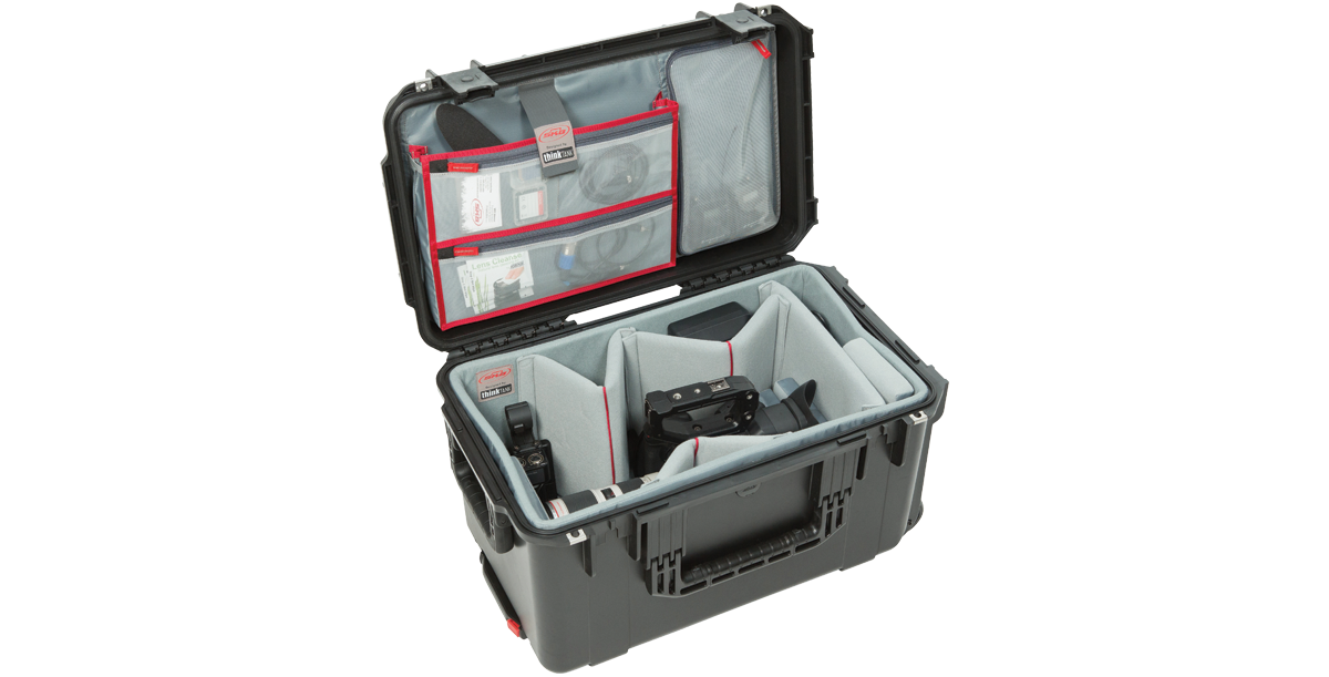 iSeries 2213-12 Case w/Think Tank Designed Dividers & Lid Organizer