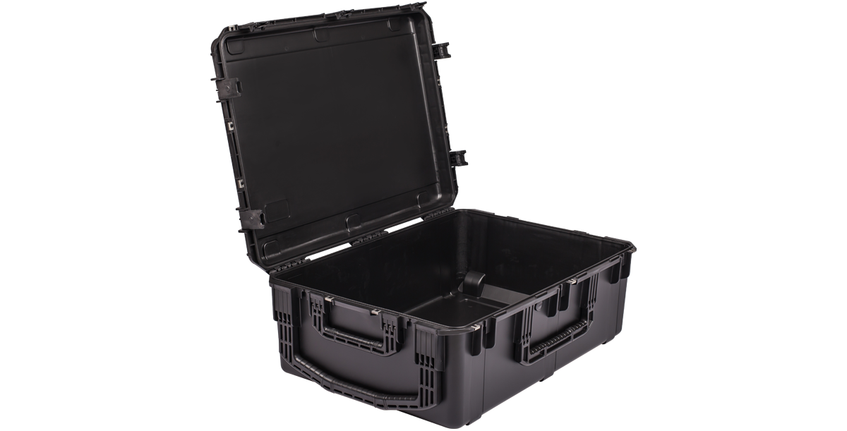 iSeries 3424-12 Watertight Utility Case empty w/Wheels and Tow Handle