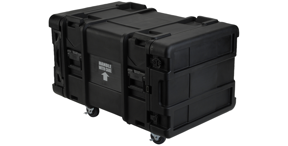 8U Roto Shockmount Rack Case - 28