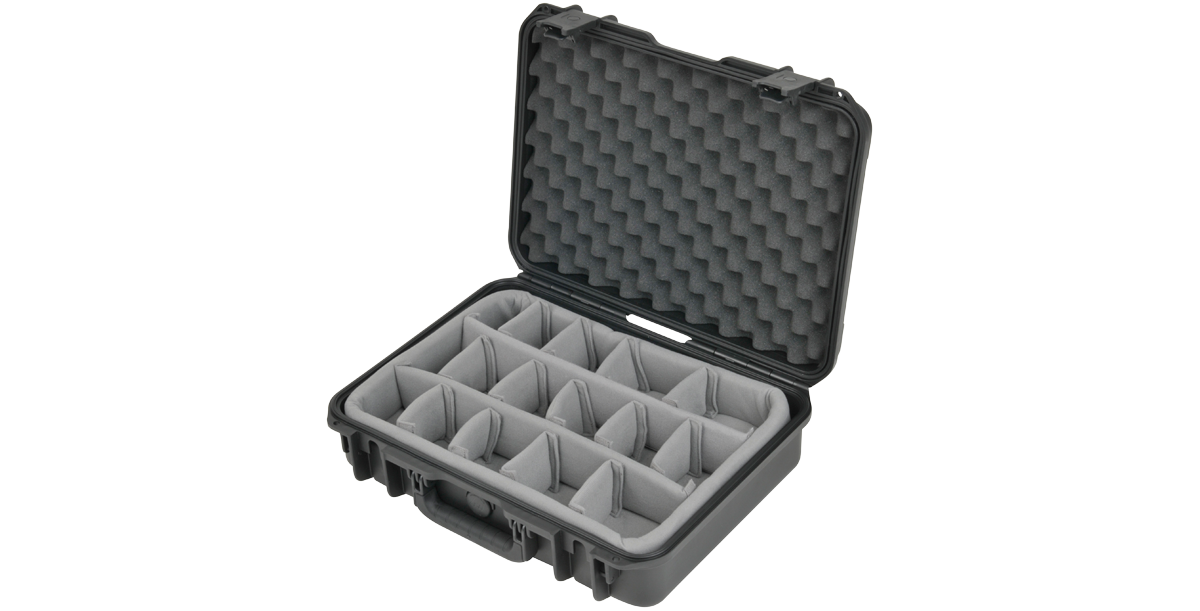 iSeries 1813-5 Waterproof Utility Case w/padded dividers