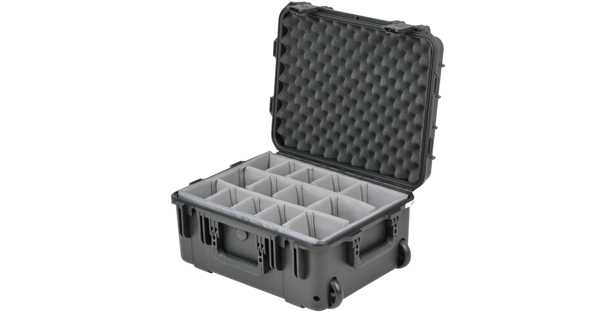 iSeries 1914-8 Waterproof Utility Case w/padded dividers
