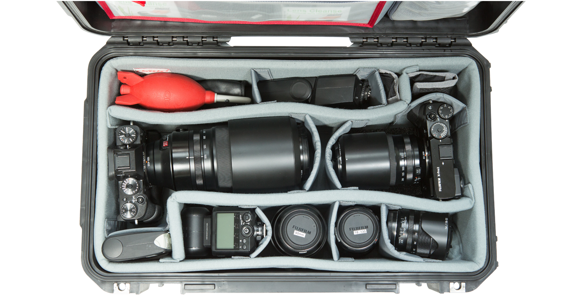 iSeries 2011-8 Case w/Think Tank Designed Dividers & Lid Organizer