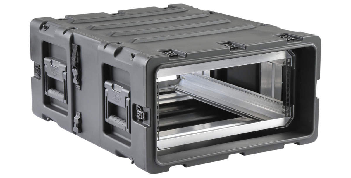 4U 24 Inch Removable Shock Rack