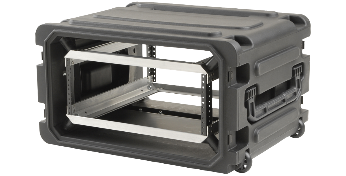 20" Deep 4U Roto Shockmount Rolling Rack